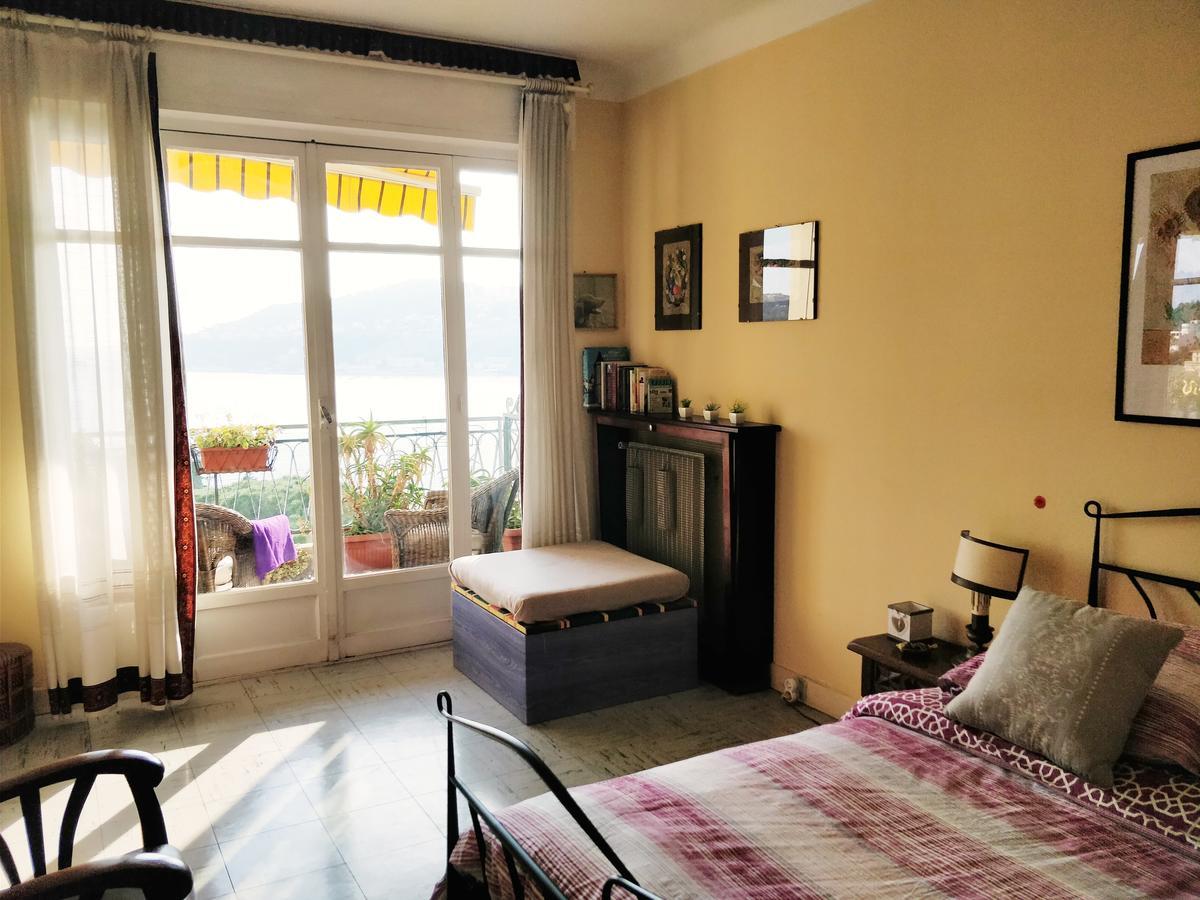 Vintage Flat Overlooking Villefranche Bay Apartamento Exterior foto